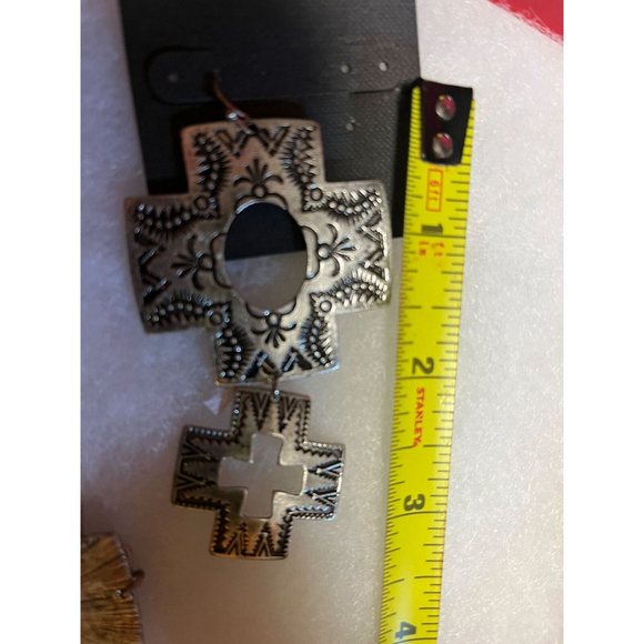 NWT DANGLE DROP EARINGS Sterling Silver - Picture 3 of 5